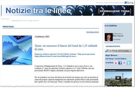 Flavio Cattaneo: Terna successo lancio bond da 1,25 miliardi di euro