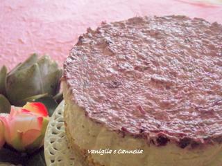 Mini cheesecake con carciofi e radicchio