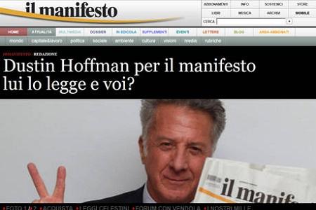 hofman testimonial del manifesto D. Hoffman, 1000 euro al Manifesto