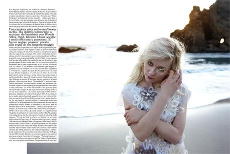 Kirsten Dunst - Vogue Italia febbraio 2012