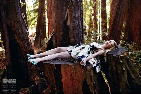 Kirsten Dunst - Vogue Italia febbraio 2012