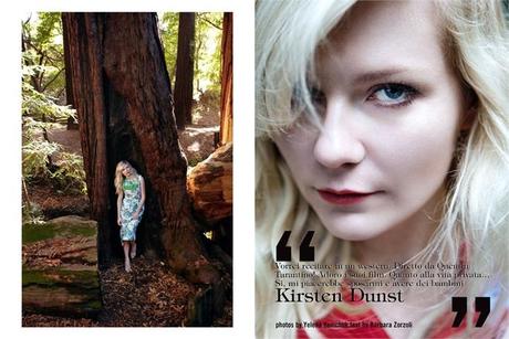 Kirsten Dunst - Vogue Italia febbraio 2012