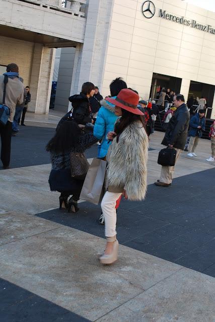 New York Fashion week 2012 Street Style part 2