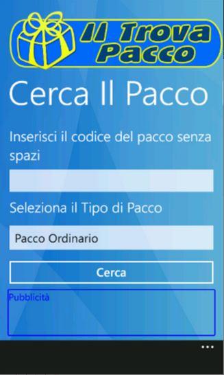 Il Trova Pacco – conoscere lo stato delle nostre spedizioni su Windows Phone