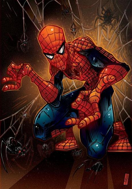 illustrazioni spiderman