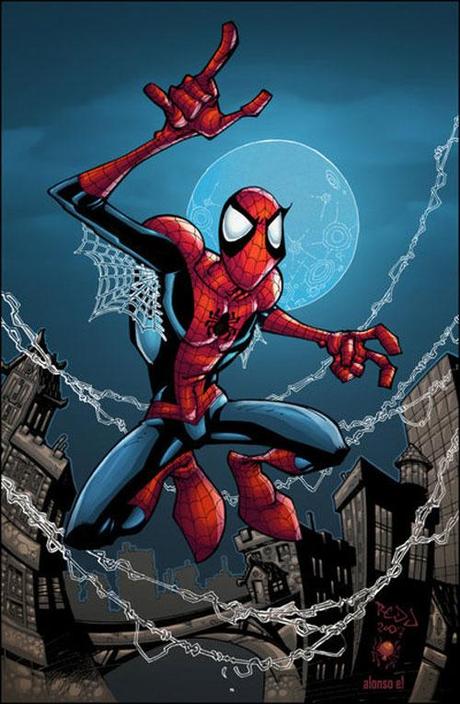 illustrazioni spiderman