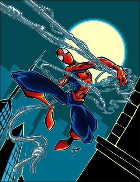 illustrazioni spiderman