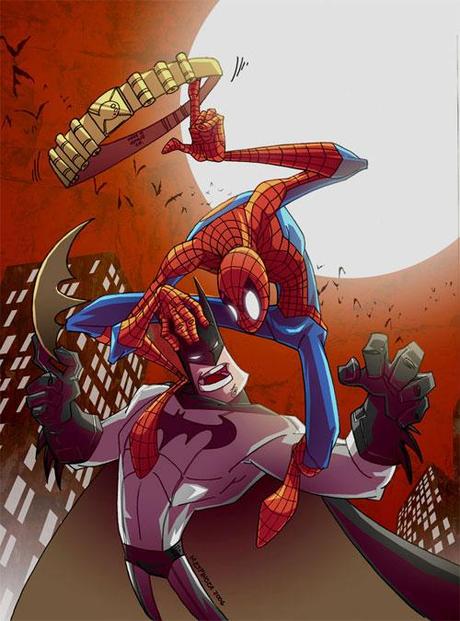 illustrazioni spiderman