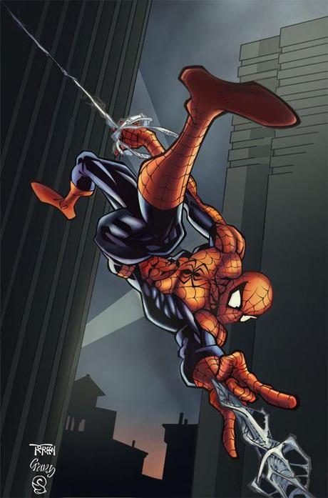 illustrazioni spiderman