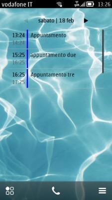 Widget trasparenti per Symbian Belle