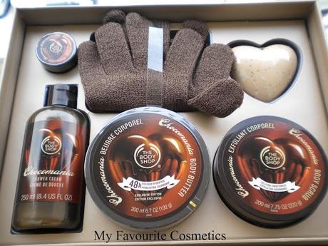 The Body Shop... linea Chocomania per San Valentino...