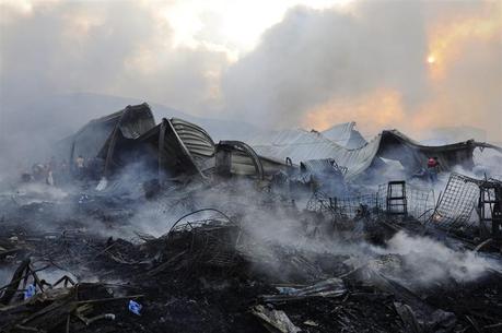 Un altro incendio in Honduras: distrutti i mercati di strada nella capitale, ma nessuna vittima