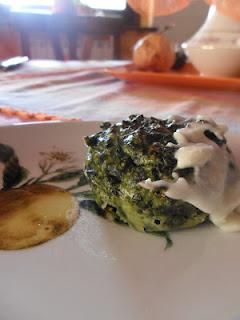 Flan di Spinaci con Besciamella