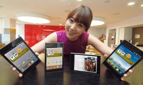 LG Optimus Vu : L’antagonista del Galaxy Note