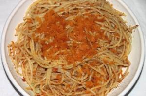 Spaghetti alla bottarga