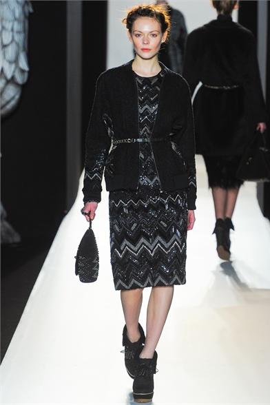 London Fashion Week AW12 . Mulberry, the Explorer Woman.