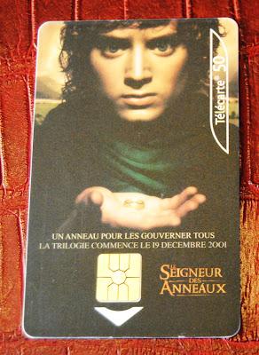 Le schede telefoniche del Signore degli Anelli