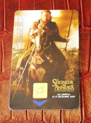 Le schede telefoniche del Signore degli Anelli