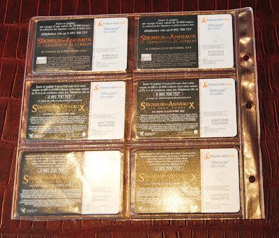 Le schede telefoniche del Signore degli Anelli