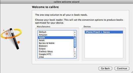 install calibre Convertire PDF in ePub per iPad