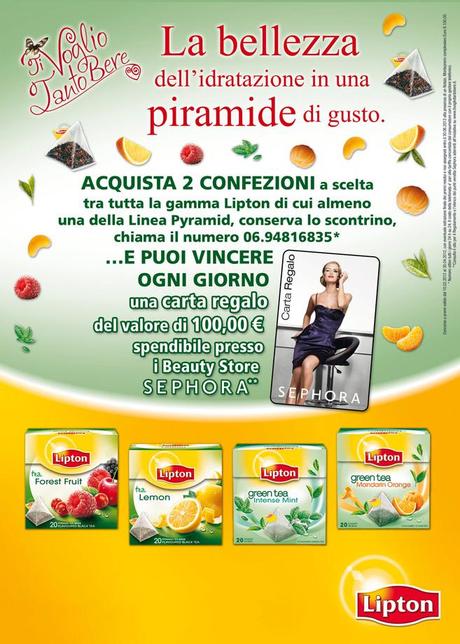 Ti voglio tanto bere... Lipton e il mese dell'idratazione