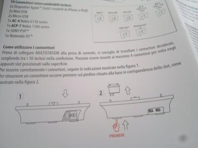 Caricabatterie universale – Multistation by Puro.it