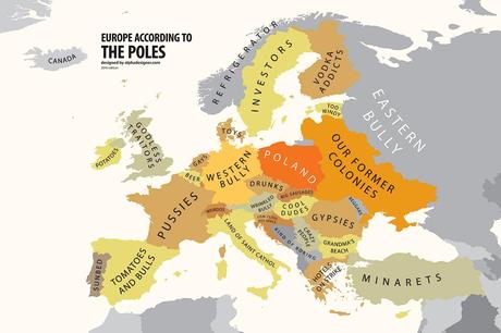 Le mappe degli stereotipi culturali realizzate da Alphadesigner