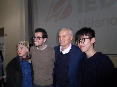 Santo Versace Meets IED Milan Fashion Students