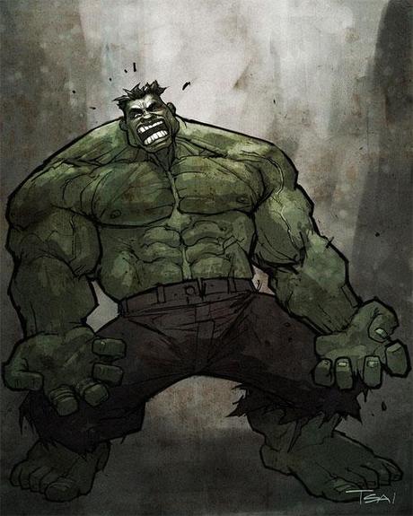 immagini fantastiche hulk