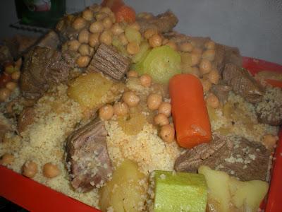 Cous Cous di Manzo e Verdure alla Magrebina