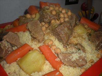 Cous Cous di Manzo e Verdure alla Magrebina