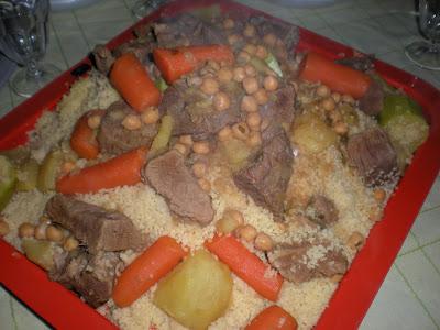 Cous Cous di Manzo e Verdure alla Magrebina