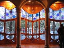 Stain glass window by Laurea