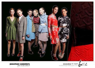 Le pagelle: JONATHAN SAUNDERS FALL WINTER 2012 2013