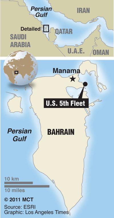 Il Bahrayn ospita la V Flotta degli Stati Uniti d'America