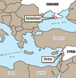 Sebastopoli (Ucraina) e Tartus (Siria): le due maggiori basi navali della Russia nel Mediterraneo