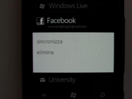 Come Attivare la Chat di FaceBook e collegare i Contatti FaceBook su Windows Phone