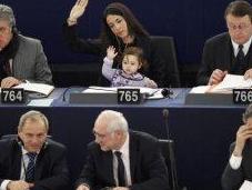 bambina Parlamento europeo