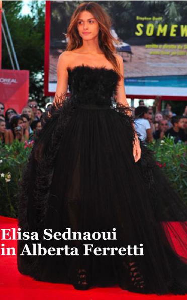 elisa sednaoui film festival venezia 2010