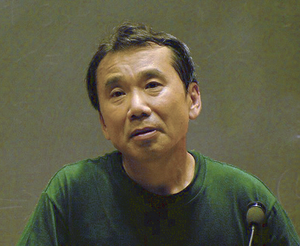 Japanese writer Haruki Murakami