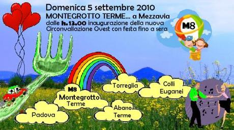 M8, ovvero nuova Mobilità di Montegrotto Terme! Taglio del nastro domenica 5 settembre con festa fino a sera