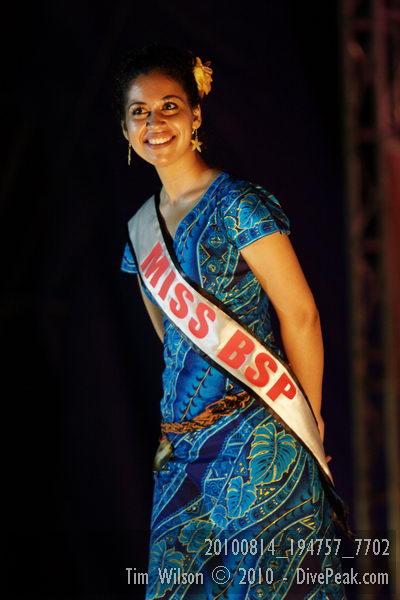 Miss Bank of South Pacific all'Hibisus 2010