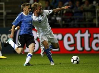 Qualificazioni Euro 2012: Estonia – Italia 1-2