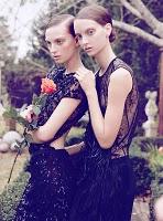 LACE VALUE... Codie Young and Rosemary Smith in Vogue Australia October 2010 by Nicole Bentley