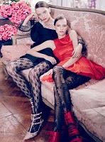 LACE VALUE... Codie Young and Rosemary Smith in Vogue Australia October 2010 by Nicole Bentley