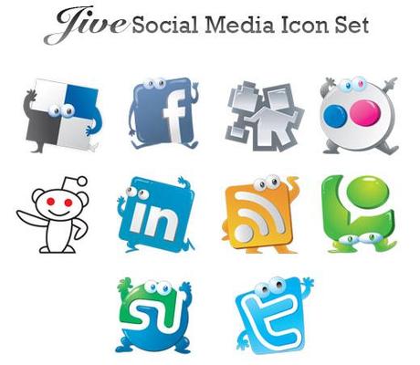 Icone: 15+ set di icone social, Social e ancora Social