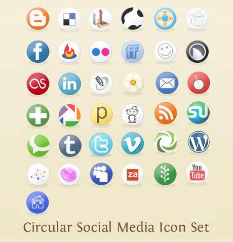 Icone: 15+ set di icone social, Social e ancora Social