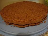 Torta con philadelphia e nutella