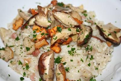 Risotto porcini e finferli