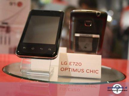 LG: nuove immagini di Optimus Chic ed Optimus One